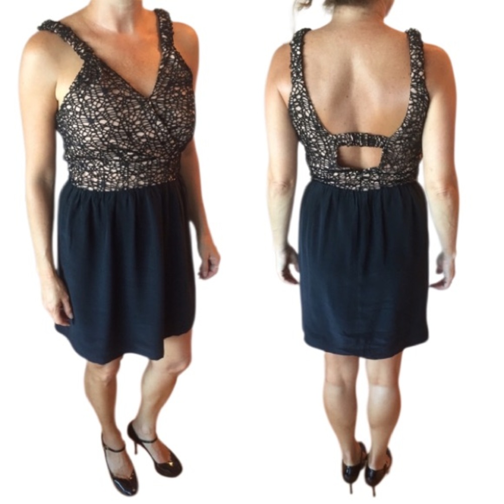 Anthropologie Greylin Silk Whimsigoth Dress